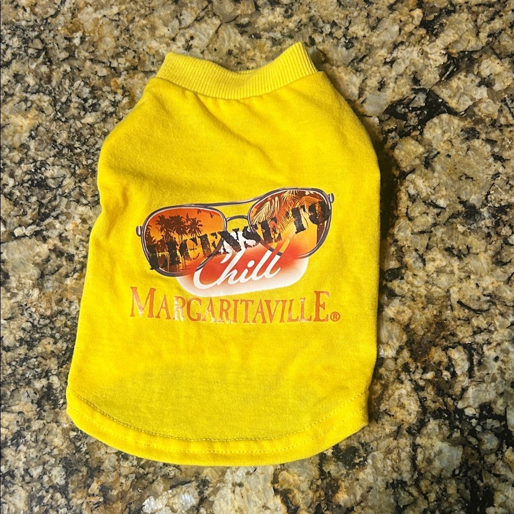 Margaritaville Yellow Dog Shirt XS